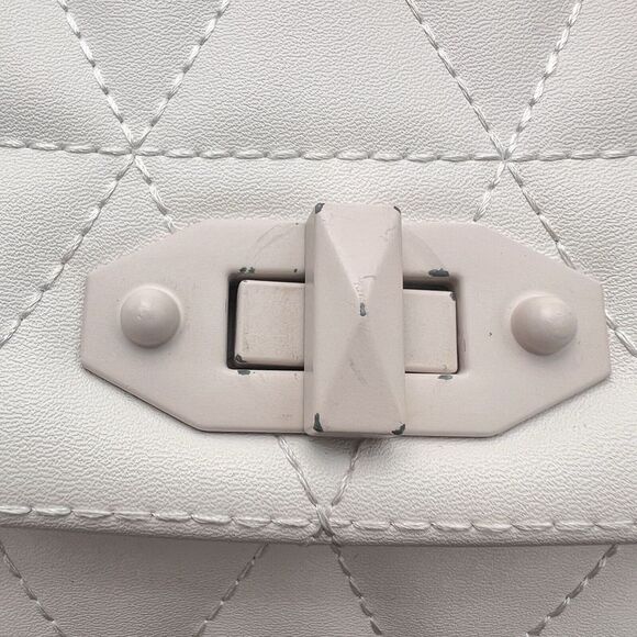 Quilted Small Chain Strap Crossbody Purse Bag Vegan Leather Forever 21 - Picture 5 of 14